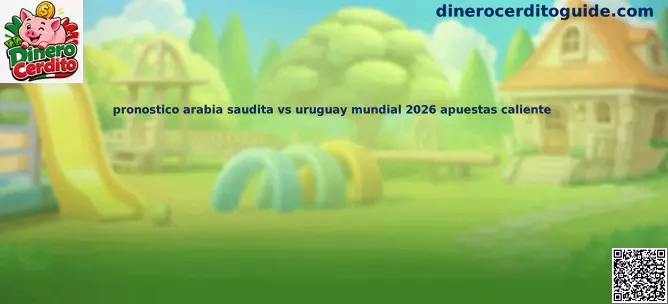 Pronóstico Arabia Saudita vs Uruguay Mundial 2026