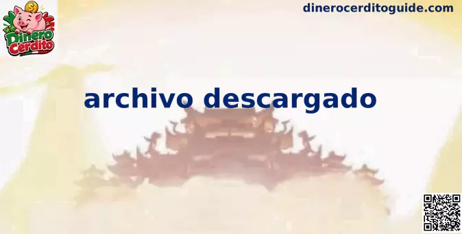 Archivo descargado Dinero Cerdito