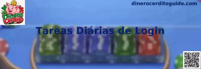 Tareas Diárias de Login en Dinero Cerdito