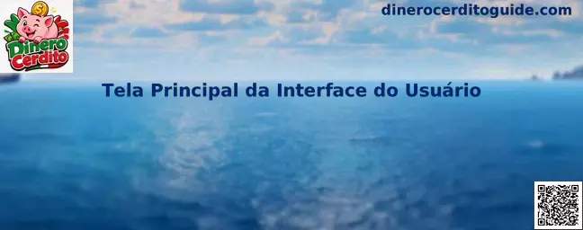 Tela Principal da Interface do Usuário de Dinero Cerdito