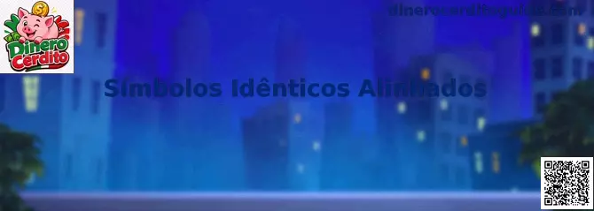 Símbolos Idênticos Alinhados en Dinero Cerdito