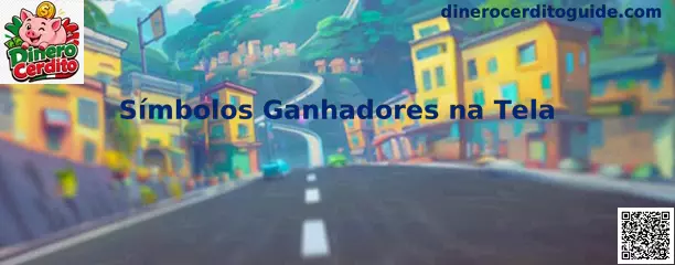Símbolos Ganhadores na Tela en una tragamonedas